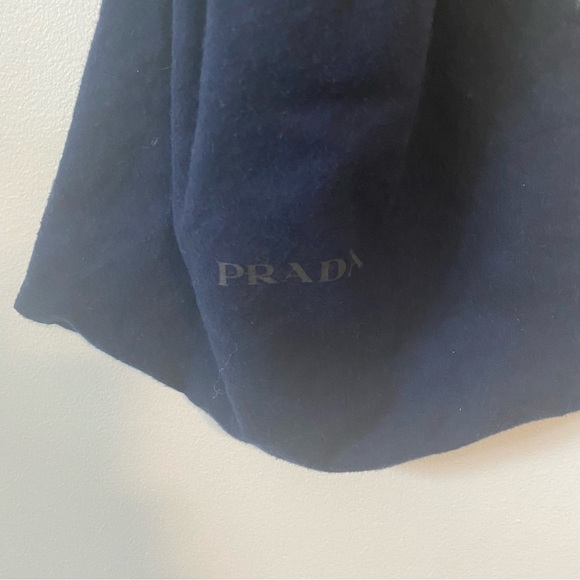 Prada shoulder bag blue bow. Prada handbag. Prada mini or small bag. Prada blue - Picture 10 of 13